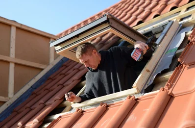 Pose de fenêtres de toit Velux à Lamoura